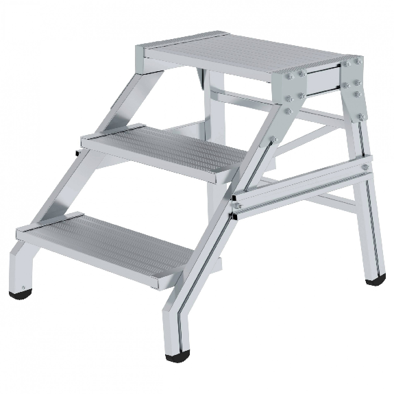MUNK Aluminium Montagetritt starr 3 Stufen MUNK Aluminium Montagetritt starr 3 Stufen-Beschreibung lesen