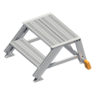 110 Alu Anstieg 60cm breit 2 Stufen-Beschreibung lesen