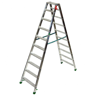 Facal Stufenstehleiter DUPLA S600 9 Stufen-Beschreibung lesen