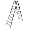 Facal Stufenstehleiter DUPLA S600 9 Stufen Facal Stufenstehleiter DUPLA S600 9 Stufen