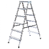 MUNK Doppelleiter 2x6 Stufen MUNK Doppelleiter 2x6 Stufen