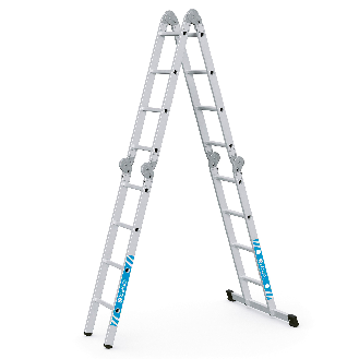 Zarges Vielzweckleiter Multitec M 4x4 Sprossen-Beschreibung lesen