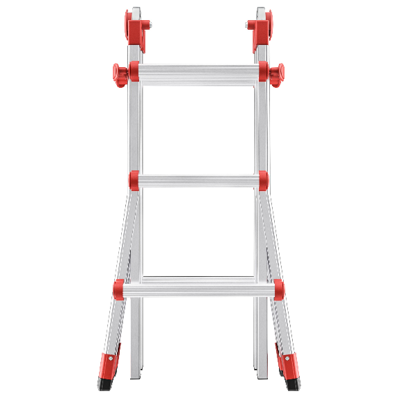Hailo Aluminium Multifunktionsleiter M80 4x3 Sprossen-Beschreibung lesen