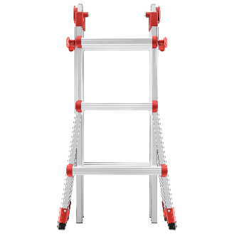 Hailo Aluminium Multifunktionsleiter M80 4x3 Sprossen-Beschreibung lesen