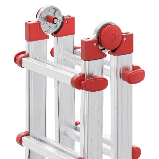 Hailo Aluminium Multifunktionsleiter M80 4x3 Sprossen-Beschreibung lesen