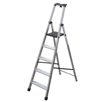 Facal Stufenstehleiter S100 Piu Su Maxi 5 Stufen-Beschreibung lesen