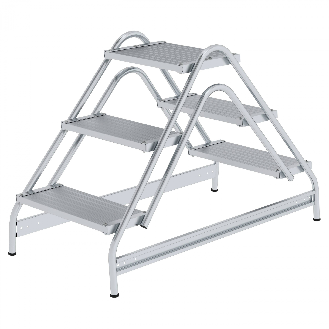 MUNK Aluminium Arbeitspodest 2x3 Stufen-Beschreibung lesen