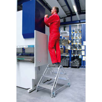 MUNK Aluminium Arbeitspodest 2x3 Stufen-Beschreibung lesen