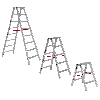 Euroline 20577 Stufenstehleiter 2x8 Stufen