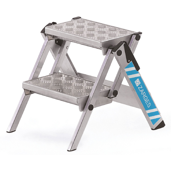 Treppe klappbar mit 2 Stufen-Beschreibung lesen