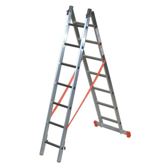 Facal Mehrzweckleiter 2-teilig GENIA S300 2x7 Sprossen Facal Mehrzweckleiter 2-teilig GENIA S300 2x7 Sprossen-Beschreibung lesen