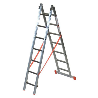 Facal Mehrzweckleiter 2-teilig GENIA S300 2x7 Sprossen-Beschreibung lesen