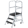 MUNK Podestleiter fahrbar R13 Korund 3 Stufen MUNK Podestleiter fahrbar R13 Korund 3 Stufen
