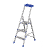 Werner Stufenstehleiter Pro Smart 3 Stufen