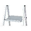 Krause Solidy Stufenstehleiter 4 Stufen