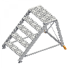 110 Alu Anstieg 80cm breit 5 Stufen