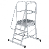 MUNK Podesttreppe einseitig begehbar fahrbar 4 Stufen MUNK Podesttreppe einseitig begehbar fahrbar 4 Stufen