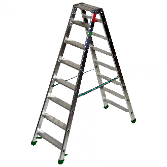 Facal Stufenstehleiter DUPLA S600 7 Stufen-Beschreibung lesen