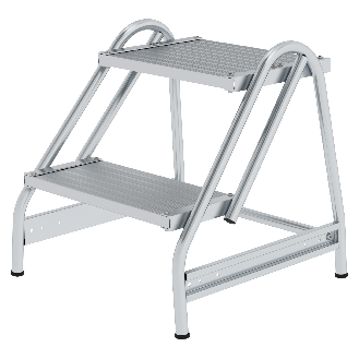 MUNK Aluminium Arbeitspodest 2 Stufen-Beschreibung lesen
