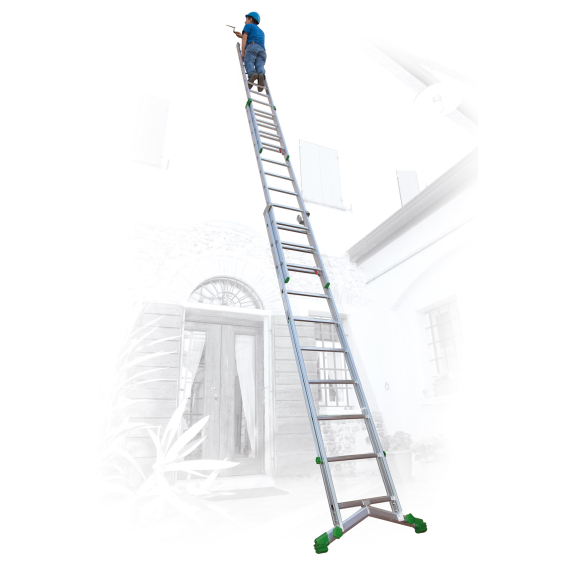 Facal Mehrzweckleiter SUPERPRIMA S600 3-teilig 11+12+12 Sprossen-Beschreibung lesen