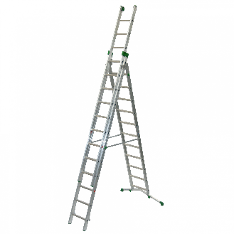 Facal Mehrzweckleiter SUPERPRIMA S600 3-teilig 11+12+12 Sprossen-Beschreibung lesen