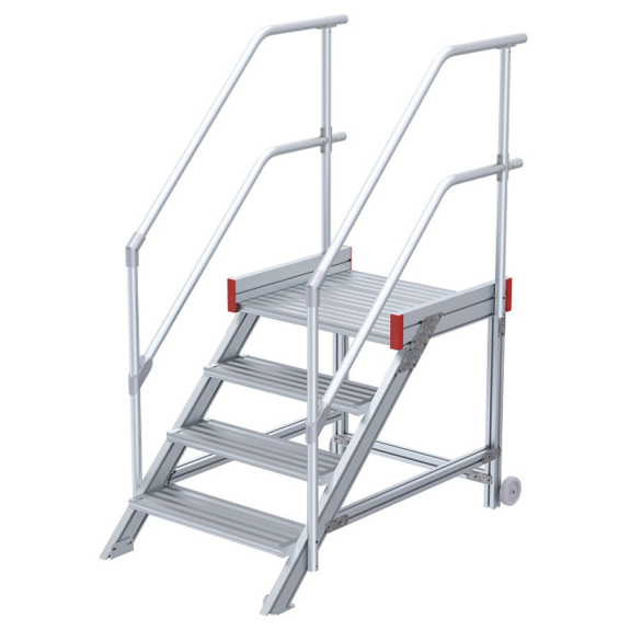 514 Augmenter la largeur de pas de 45 ° 600 mm 4 étapes-Leggi tutto