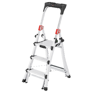 Hailo TL100 TopLine Alu Teleskop Stehleiter 5 Stufen-Beschreibung lesen