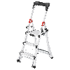 Hailo TL100 TopLine Alu Teleskop Stehleiter 5 Stufen Hailo TL100 TopLine Alu Teleskop Stehleiter 5 Stufen
