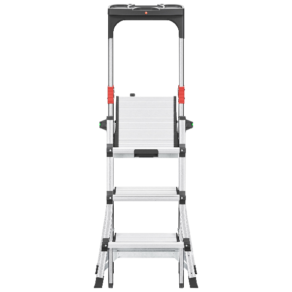 Hailo TL100 TopLine Alu Teleskop Stehleiter 5 Stufen Hailo TL100 TopLine Alu Teleskop Stehleiter 5 Stufen-Beschreibung lesen