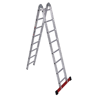 Euroline Premium 317 Klappleiter 2x8 Sprossen-Beschreibung lesen