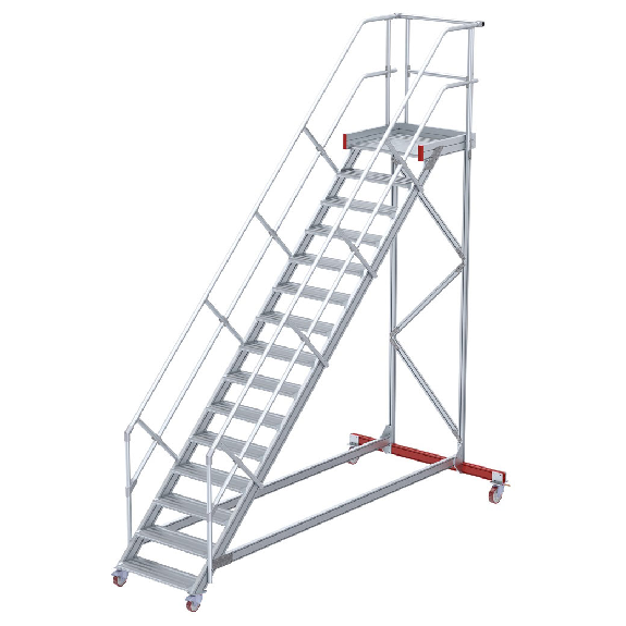 513 Étape de maintenance 45 ° 800 mm Étape Largeur 15 étapes-Leer más