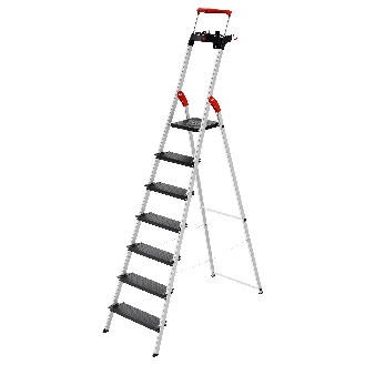 Hailo L100 TopLine Stehleiter 7 Stufen-Beschreibung lesen