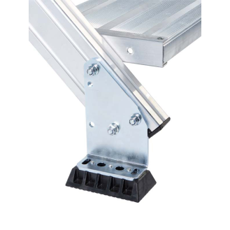 Zarges Treppenpodest 60° 600mm Stufenbreite 2 Stufen-Beschreibung lesen