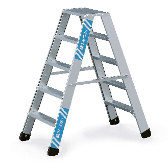 Zarges Bockleiter Seventec B 2x5 Stufen-Beschreibung lesen