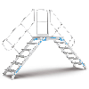 Zarges Bockleiter Seventec B 2x5 Stufen