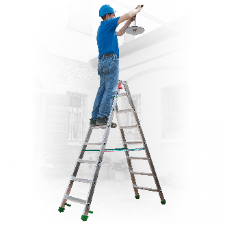 Facal Stufenstehleiter DUPLA S600 8 Stufen-Beschreibung lesen