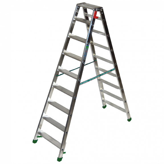 Facal Stufenstehleiter DUPLA S600 8 Stufen-Beschreibung lesen