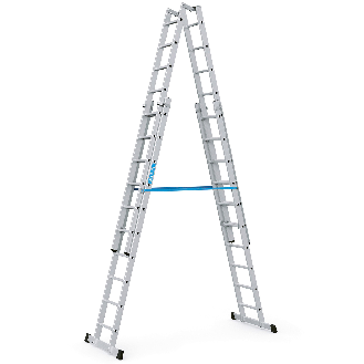 Zarges Sprossen-Stehleiter Vario B 4x10 Sprossen-Beschreibung lesen