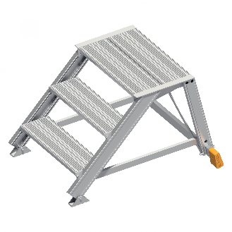 110 Alu Anstieg 60cm breit 3 Stufen-Beschreibung lesen