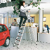 Stehleiter aus Aluminium mit 7 Stufen