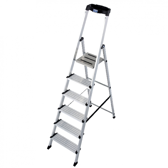 Krause Sepuro Stufenstehleiter 6 Stufen Krause Sepuro Stufenstehleiter 6 Stufen-Beschreibung lesen