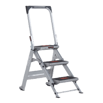 Altrex Safety Step Stufenstehleiter mit 2 Stufen-Beschreibung lesen