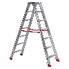 Euroline Premium 30577 Stufenstehleiter 2x7 Stufen Euroline Premium 30577 Stufenstehleiter 2x7 Stufen