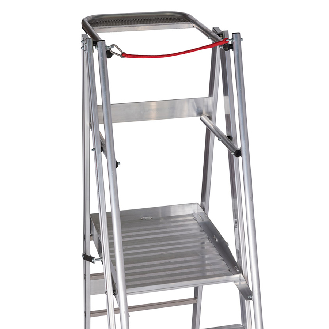 Euroline Premium 32777 Podestleiter fahrbar 10 Stufen-Beschreibung lesen