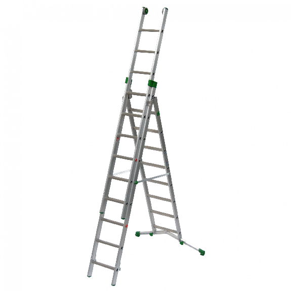 Facal Mehrzweckleiter SUPERPRIMA S600 3-teilig 8+9+9 Sprossen Facal Mehrzweckleiter SUPERPRIMA S600 3-teilig 8+9+9 Sprossen-Beschreibung lesen