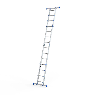 Leiter teleskopisch multifunktional 4x5 Sprossen-Beschreibung lesen