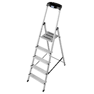 Krause Safety Stufenstehleiter 5 Stufen-Beschreibung lesen