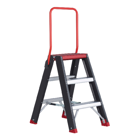 Altrex Taurus beidseitig begehbare Stufenleiter TDO 3 Stufen mit Bügel Altrex Taurus beidseitig begehbare Stufenleiter TDO 3 Stufen mit Bügel-Beschreibung lesen