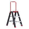 Altrex Taurus beidseitig begehbare Stufenleiter TDO 3 Stufen mit Bügel Altrex Taurus beidseitig begehbare Stufenleiter TDO 3 Stufen mit Bügel