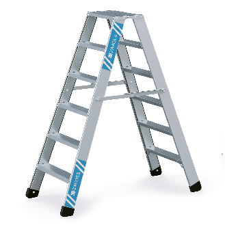 Zarges Bockleiter Seventec B 2x6 Stufen-Beschreibung lesen